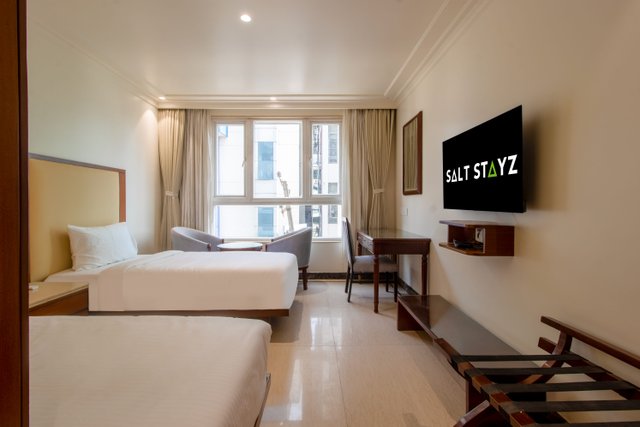 Saltstayz Premier- Bengaluru Hebbal Airport Road image 5