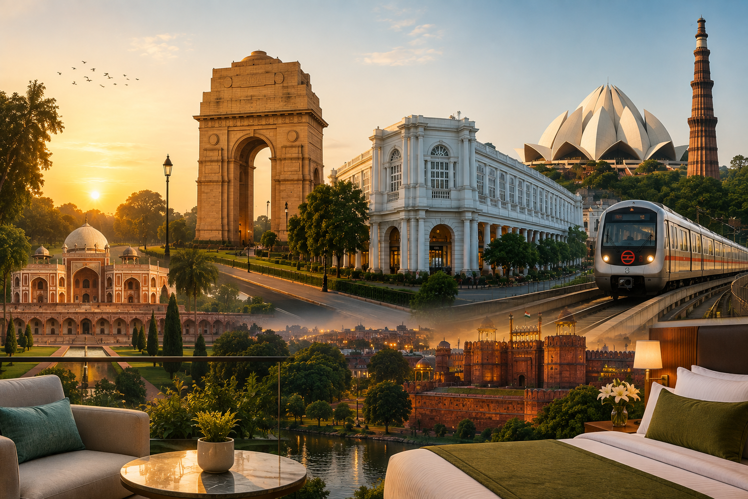 Best Hotels in Delhi Get | 1000/- off on your first stay