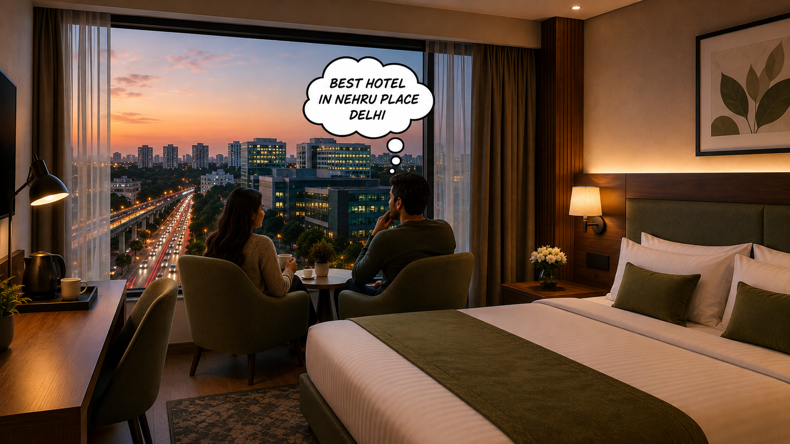 Hotels in Nehru Place & New Friends Colony | Get 1000/- off on your first stay