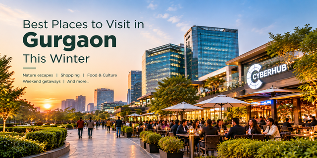 Best Places to Visit in Gurgaon This Winter - Saltstayz
