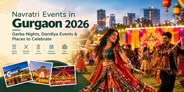 Navratri Events in Gurgaon 2026 | Garba & Dandiya - Saltstayz