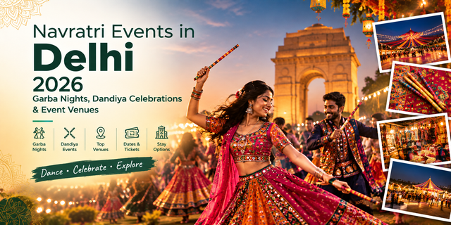 Navratri Events in Delhi 2026 | Garba & Dandiya - Saltstayz