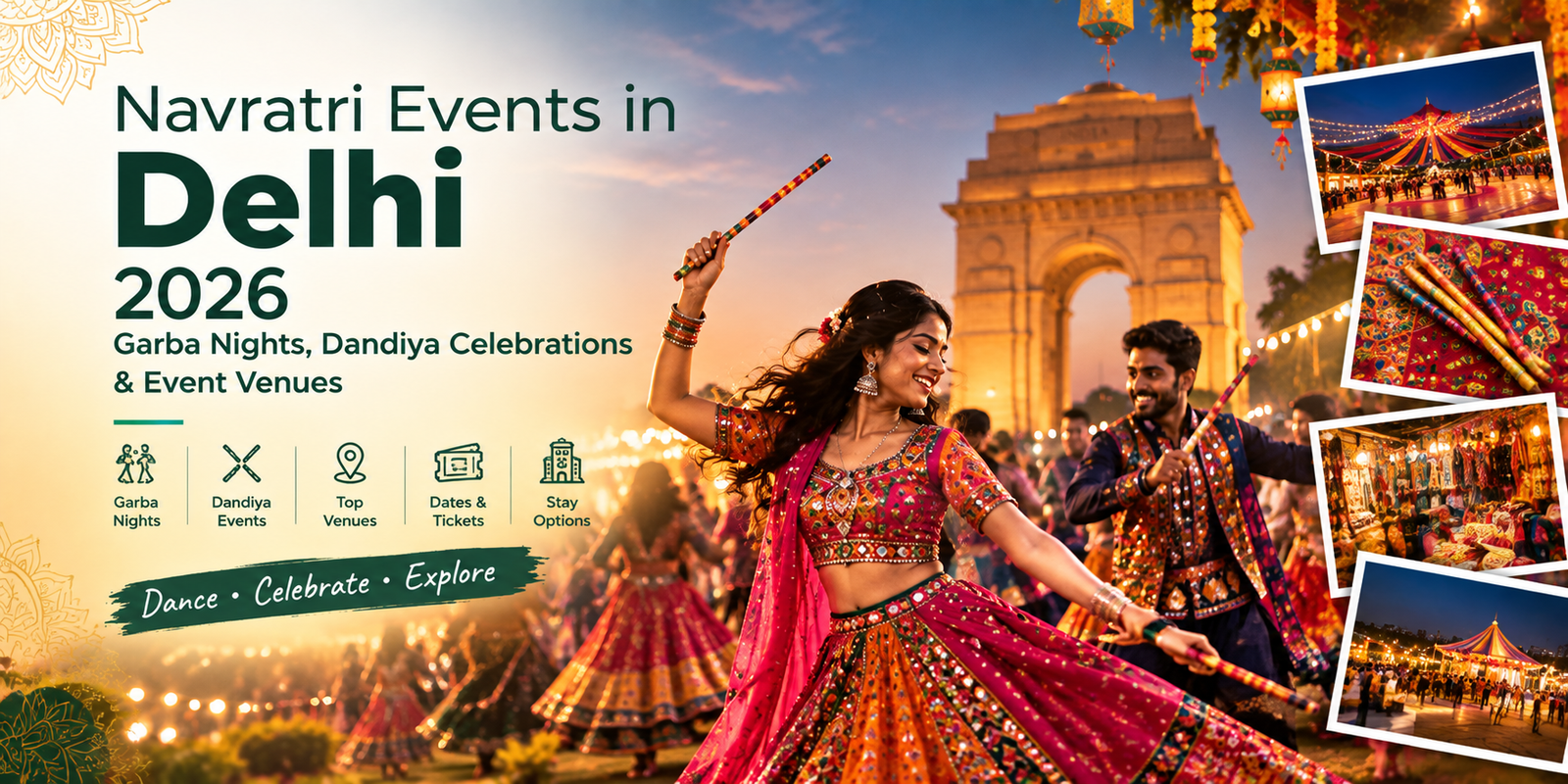 Navratri Events in Delhi 2026 | Garba & Dandiya