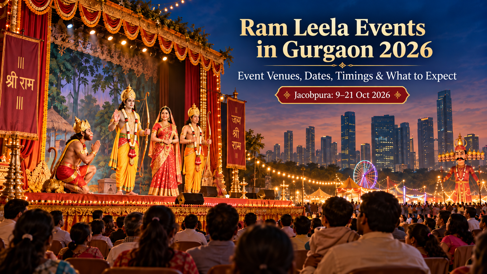 Ram Leela Events in Gurgaon 2026 | Dates & Venues