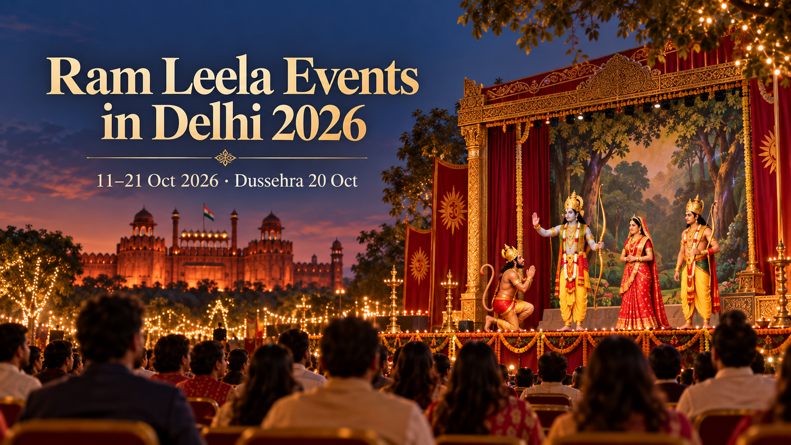 Ram Leela Events in Delhi 2026 | Dates & Venues
