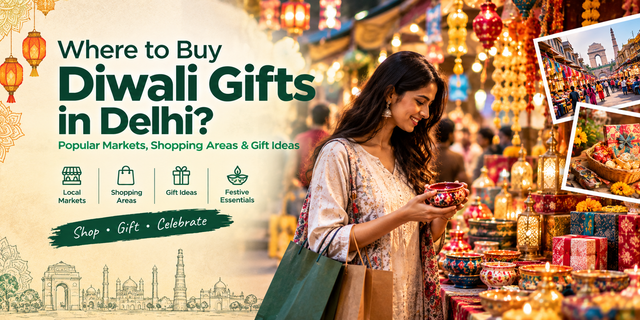 Where to Buy Diwali Gifts in Delhi - Saltstayz