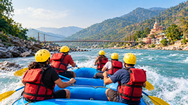 Which is the best time for rafting in Rishikesh - Saltstayz