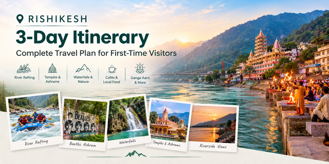 Rishikesh 3-Day Itinerary: Complete Travel Plan - Saltstayz