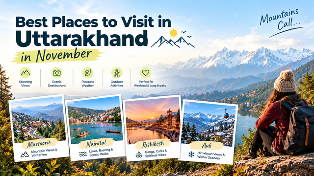 Best Places to Visit in Uttarakhand in November - Saltstayz