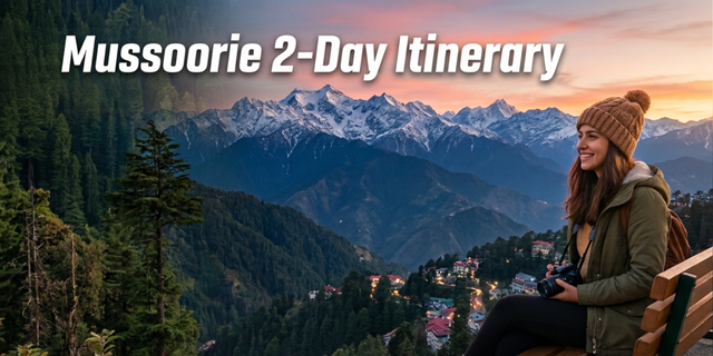 Mussoorie 2-Day Itinerary, Budget & Places to Visit - Saltstayz
