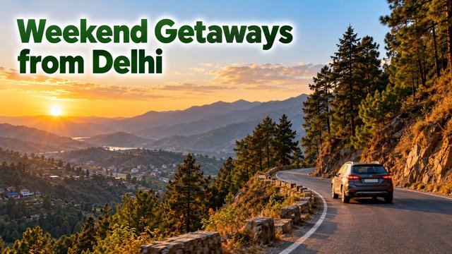 Weekend Getaways from Delhi: Hill Stations and Trips Within 4 Hours - Saltstayz
